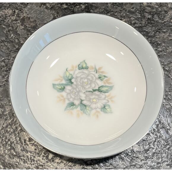 7 Vintage 5 1/2” Sheraton Fruit Berry Bowls Harmony House Fine China Sears #3250 - Picture 3 of 4